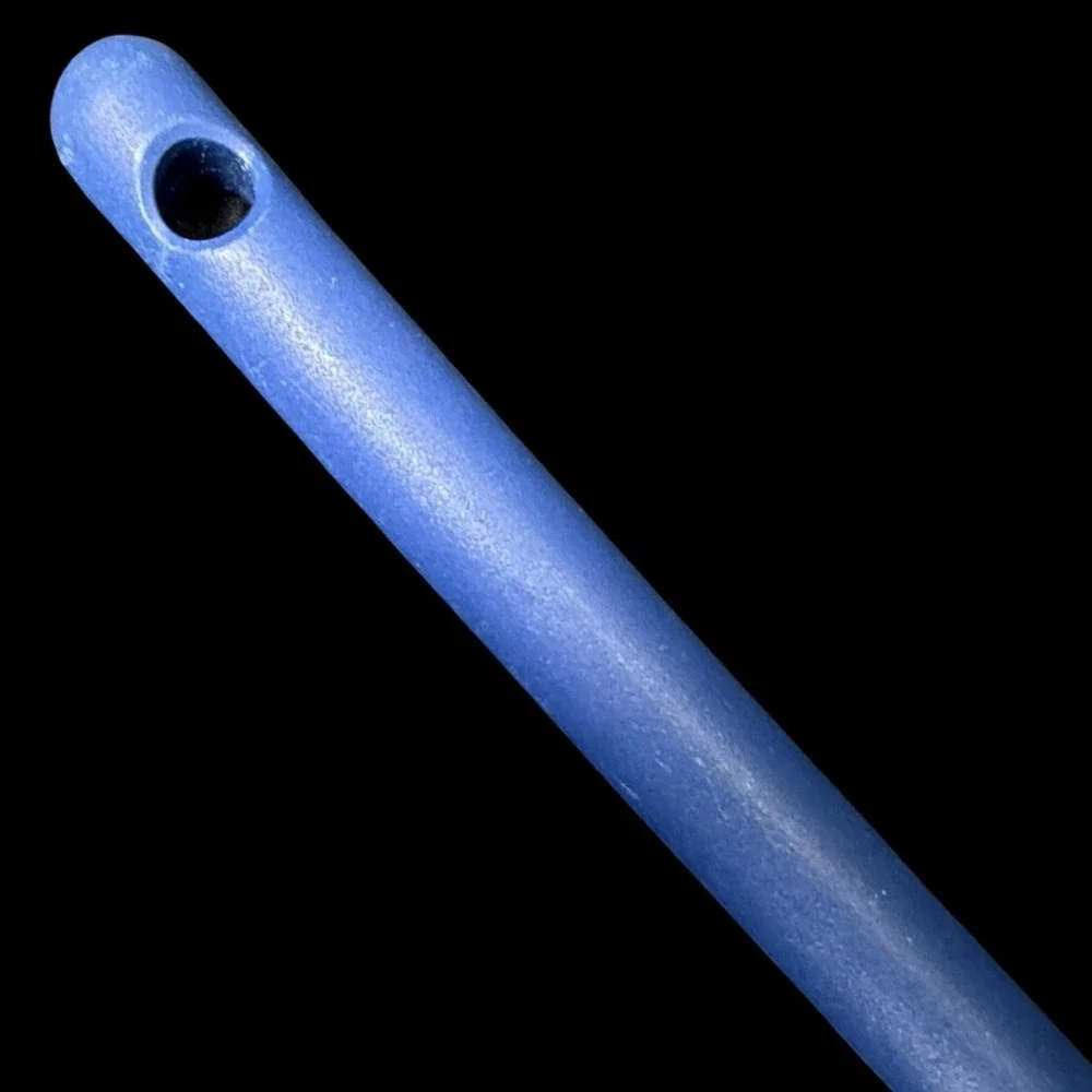Blue Cooking Spoon Solid Plain Kitchen‎ Utensil Single Item Durable Handle